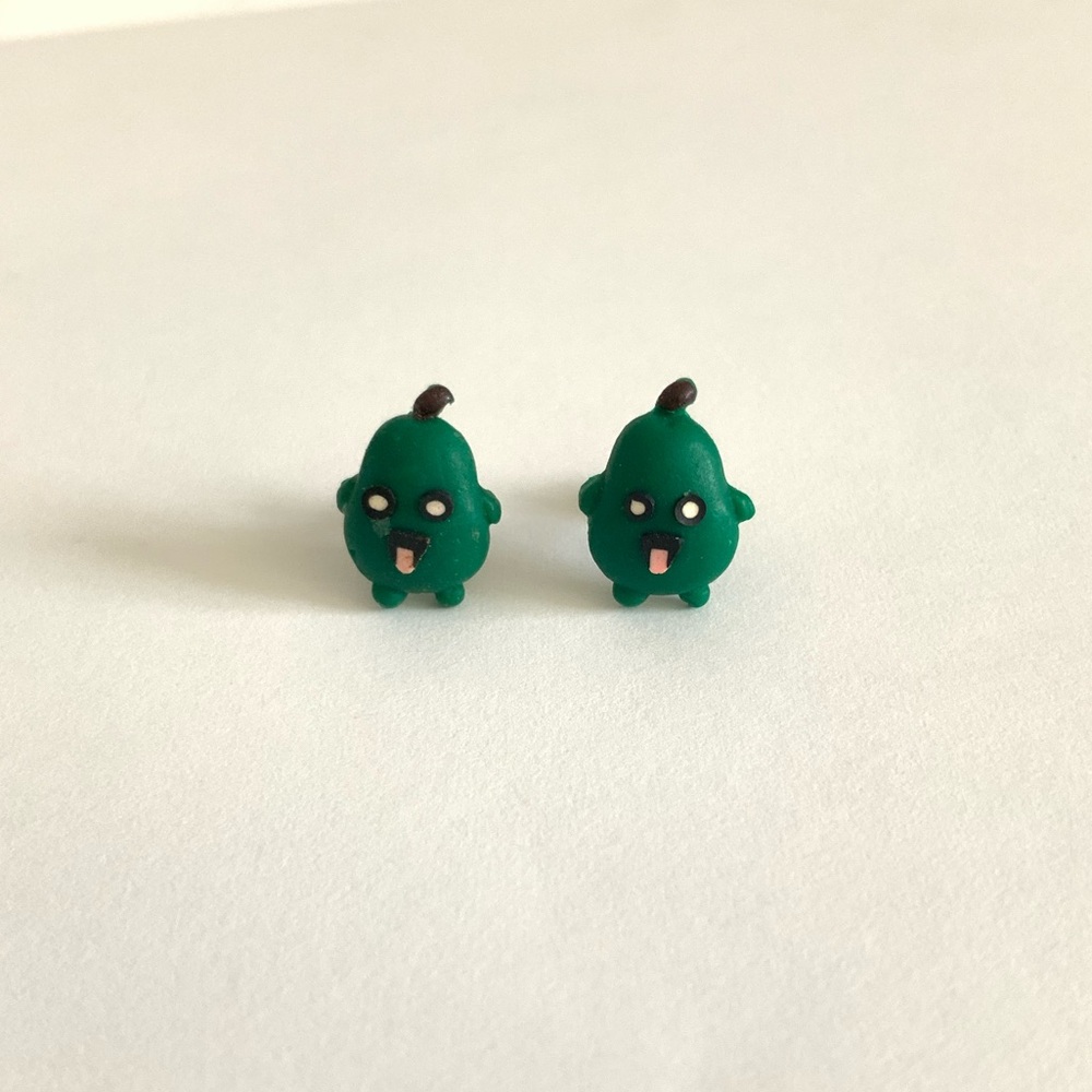 Funny Pear Earrings